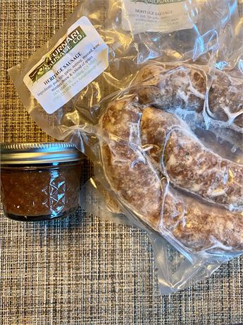The Fig Hunter™️ collection- Figs and Pigs - Fig jam and specialty sausage links